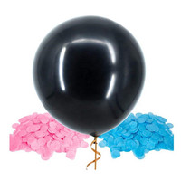Articles d'anniversaire, ballons géants en latex mat gonflables, décoration de fête de révélation du sexe, kit d'arche de ballons rose et bleu, fournitures de fête