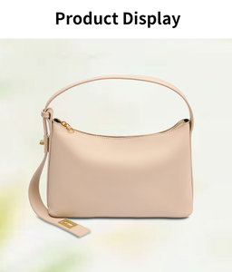 Sacs à Bandoulière Simples en Cuir de Vachette Luxe Vintage Chic pour Femmes, Vente en Gros Nationale, Collection Automne 2023, Fermeture Éclair, Personnalisables - Product Image 5