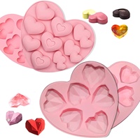 Moule à gâteau en Silicone en forme de Topper personnalisé, cuisson de toutes les formes étoiles Rose fleur prêt à l'emploi chocolat bonbons Fondant moule