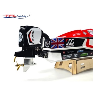 Bateau <span class=keywords><strong>RC</strong></span> professionnel de grande taille avec <span class=keywords><strong>moteur</strong></span> sans balais 35" TFL Hobby 1148 Warrior Racing Mono, coque en fibre de verre, hélice en laiton à 2 pales - Product Image 5