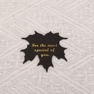 Tarjetas de Agradecimiento con Formas Especiales, Diseño Listo para Usar, Etiquetas de Papel Reciclado Personalizadas para Regalos y Empaque de Ropa - Product Image 2
