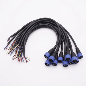 Konektor Kabel Tahan Air Custom M25 Quick Lock 2+1+5 Pin, Rakitan Steker Kabel Sinyal Daya Pengisian dan Pengosongan Baterai Lithium EV - Product Image 2
