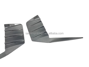 Garniture de pare-chocs arrière en fibre de carbone double face Style MP Attachement neuf pour BMW G87 M2 2023 et plus - Product Image 2