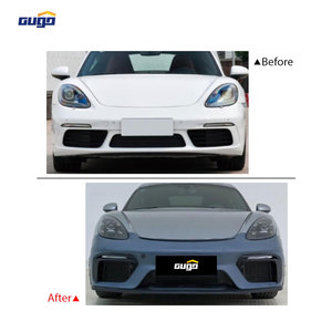 Kit carrosserie GUGO pour <span class=keywords><strong>Porsche</strong></span> <span class=keywords><strong>Cayman</strong></span> <span class=keywords><strong>718</strong></span> <span class=keywords><strong>GT4</strong></span>, ensemble complet d'accessoires d'apparence, look sport, pièces de garniture de carrosserie, personnalisation de véhicule haut de gamme - Product Image 2