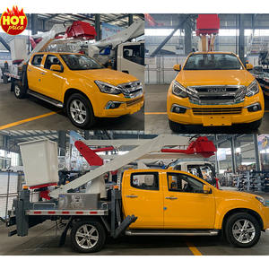 Hauteur du camion 16M de plates-formes de travail aériennes ISUZU à bas prix pour la consommation de construction 360 options du camion de levage 22M de rotation - Product Image 5