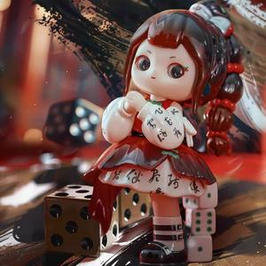 Auténtico genuino ZIYULI serie <span class=keywords><strong>Romance</strong></span> chino Tide Play figura niña Regalo de Cumpleaños lindo ornamento <span class=keywords><strong>ciego</strong></span> juguetes y regalos D1 - Product Image 5