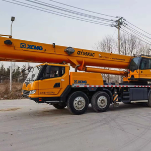 รถเครนติดรถบรรทุกใหม่เอี่ยม ปี 2023 ขนาด 50 ตัน รุ่น QY50K5C ควบคุมด้วย PLC พร้อมเครื่องยนต์ บูม 5 ท่อน ความยาว 46.5 เมตร พร้อมมอเตอร์และเกียร์ - Product Image 1