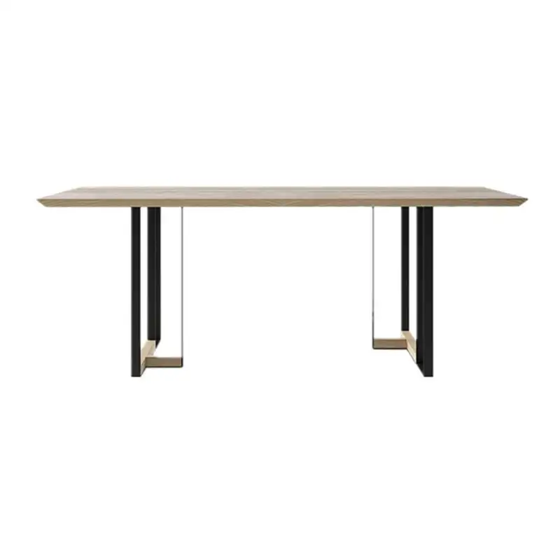 Hot sale design mdf high gloss functional extension dining room fast food table furniture dining table