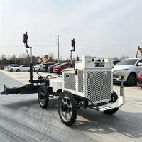 Machine à laser multi-usages avec système de couplage rapide pour le nivellement des sols de construction à usage mixte