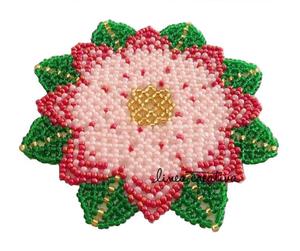 Sous-verres perlés faits à la main de Delhi sur Snhandicrafts.com - Product Image 1