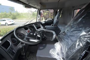 Camión de Carga Pesada 8x4 Diésel con Plataforma Plana, Nuevo Euro <span class=keywords><strong>6</strong></span>, Caja de Cambios FAST, para Transporte de Excavadoras, Asiento de Una Fila, ACC - Product Image 5