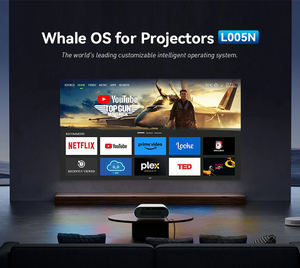 <span class=keywords><strong>Mini</strong></span> <span class=keywords><strong>Proyector</strong></span> Inteligente <span class=keywords><strong>WIFI</strong></span> 4K con Altavoces Integrados, <span class=keywords><strong>Full</strong></span> <span class=keywords><strong>HD</strong></span> <span class=keywords><strong>1080P</strong></span>, <span class=keywords><strong>550</strong></span> Lúmenes, Ideal para Actividades de Team Building - Product Image 2