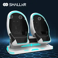 ספינה חינם באיכות גבוהה מסחרי ארקייד 360 VR סיבוב רכבת הרים ירי סימולטור אינטראקטיבי 9D VR משחק כיסא למכירה