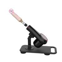 Machine sexuelle télécommandée, vibrateur télescopique à 20 fréquences, gode télescopique automatique de 6 cm, machine de masturbation vibrante
