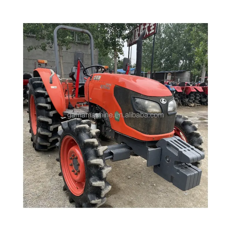 बिक्री के लिए प्रयुक्त किसान ट्रैक्टर KUBOTA 4x4 पहिये वाले ट्रैक्टर कृषि फार्म मशीनरी