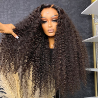 Perruques Lace Frontal HD 360 pas chères, fournisseurs de perruques Lace Front 13x6 en cheveux indiens bruts ondulés, perruques complètes en cheveux humains pour femmes noires