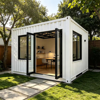 Maison conteneur en acier préfabriquée haut de gamme, respirante, durable, à installation rapide, pour boutique, bureau ou bâtiment moderne – Meilleures ventes