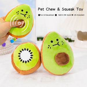 Juguete de Peluche de Aguacate de Alta Calidad para Mascotas, con Sonido, para Masticar y Aliviar <span class=keywords><strong>el</strong></span> Aburrimiento de Perros y Gatos - Product Image 2
