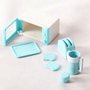 <span class=keywords><strong>Kit</strong></span> <span class=keywords><strong>de</strong></span> cuisine miniature 3 pièces/ensemble <span class=keywords><strong>en</strong></span> plastique bleu à l'échelle 1:12, machine à pain, bouilloire, four à micro-ondes, accessoires pour maison <span class=keywords><strong>de</strong></span> poupée, modèle <span class=keywords><strong>de</strong></span> jouet - Product Image 2