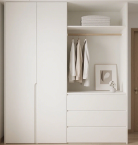 <span class=keywords><strong>ตู้</strong></span><span class=keywords><strong>เสื้อผ้า</strong></span>ไม้จริงสั่งทำพิเศษสำหรับห้องนอนใหญ่ <span class=keywords><strong>ตู้</strong></span><span class=keywords><strong>เสื้อผ้า</strong></span>บาน<span class=keywords><strong>เลื่อน</strong></span>สำหรับคู่รัก - Product Image 4