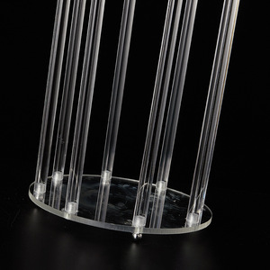 Grands bougeoirs en acrylique décor à la maison <span class=keywords><strong>mariage</strong></span> Canderlabra décorations de Table chandelier <span class=keywords><strong>bougeoir</strong></span> <span class=keywords><strong>pour</strong></span> événement fête <span class=keywords><strong>mariage</strong></span> - Product Image 4