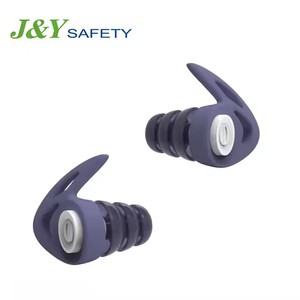 Bouchons <span class=keywords><strong>d</strong></span>'oreilles en silicone réutilisables J&Y personnalisés, SNR 26 dB, réduction du bruit <span class=keywords><strong>pour</strong></span> <span class=keywords><strong>le</strong></span> sommeil, bouchons <span class=keywords><strong>d</strong></span>'oreilles OEM - Product Image 2