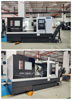 Machine de tournage et de fraisage CNC à haute précision avec contrôleur Syntec HMS-750LM, lit étendu, longueur de tournage 935 mm
