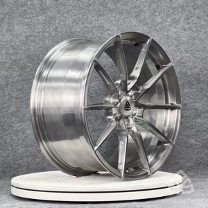 722Auto Llantas Forjadas 22-24 Deep Lip Step Lip 5x112/5x120/5x127 Gris Plomo Transparente para Chevy Traverse GMC Acadia Buick Enclave - Product Image 2