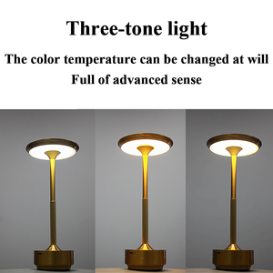 الطراز الاسكندنافي الفاخر الحديث ، الإضاءة المحيطة الرومانسية ، بطارية كهربائية من الألومنيوم ، بسيطة للبيئة لاسلكية - Product Image 2