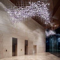 Luminaire suspendu en verre de luxe ANNO Zenith pour les développements de villas exclusives
