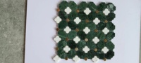 Mosaïque de fleurs multicolores en marbre moderne pour murs intérieurs, extérieurs, hôtels, piscines, salles de bain, en pierre