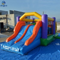 Course d'obstacle sans plomb, Combo gonflable coloré pour l'extérieur