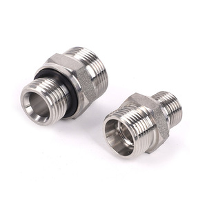 ข้อต่อไฮดรอลิกสแตนเลส Haiqiwei แบบตรง 1CB 1DB พร้อมซีล - Product Image 1
