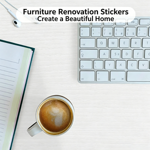 Rénovation de meubles : Film adhésif effet bois soyeux, imperméable, de qualité supérieure, pour murs et surfaces de table, idéal pour armoires et placards - Product Image 3