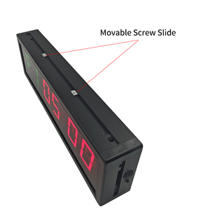 Minuterie de fitness numérique à 6 chiffres de 1,5 pouce à brancher sur secteur pour le <span class=keywords><strong>crossfit</strong></span>, la boxe, les sports de combat, la salle de <span class=keywords><strong>sport</strong></span>, minuterie multifonction LED - Product Image 3