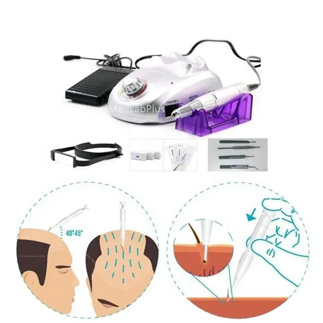 2023 Hair Transplant instruments Fue machine 12 set fue hair transplant machine