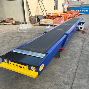LIANXIN Telescopic <strong>Belt</strong> <strong>Conveyor</strong> with Hydraulic Lift for Quick Loading and Unloading in Logistics and Warehouse Operations - Product Image 1