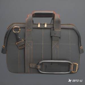 Bolsa de herramientas profesional personalizada muestra gratis para fontaneros Material Oxford con base dura impermeable y Asa - Product Image 1