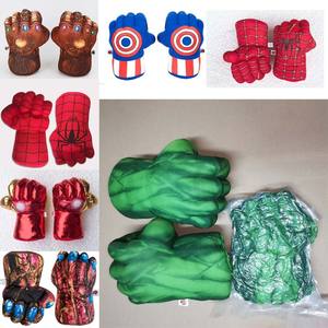 2026 gros personnalisé nouveau poing vert rouge araignée gants en peluche jouet SpiderMans enfants gants de boxe géant en peluche - Product Image 6