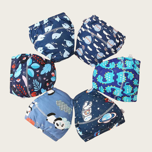 Customized Economical Waterproof <strong>Baby</strong> Training Pants Pure Cotton Reusable Washable <strong>Diaper</strong> Learning Pant Incontinence Underwear - Product Image 1