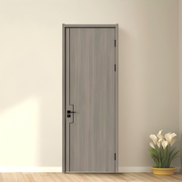 Portes de chambre à coucher en bois massif insonorisées de style postmoderne pour usage résidentiel, bureau à domicile, salon, espaces commerciaux