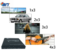 Dispositif d'extension multi-écrans 2*3 3*3 4*3 3*4 programmable par EDID, commutateur vidéo 2*1 3*11*3 3*2, commutateurs multi-écrans 4K