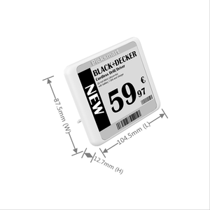 Система ассортиментации складских запасов PICKSMART Eink PTL V14 с 4,2-дюймовым дисплеем, Wi-Fi, электронными ценниками, демонстрационный комплект, белый корпус, питание от сети/аккумулятора - Product Image 3