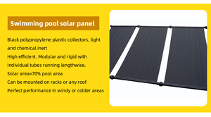 Nước nóng hồ bơi năng lượng mặt trời thiết bị sưởi ấm PVC bảng điều khiển năng lượng mặt trời thu năng lượng hồ bơi năng lượng mặt trời nóng - Product Image 4