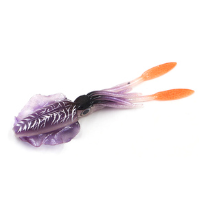 Leurre <span class=keywords><strong>de</strong></span> pêche en plastique leurre <span class=keywords><strong>de</strong></span> calmar pêche en mer UV appât artificiel souple <span class=keywords><strong>de</strong></span> calmar - Product Image 1