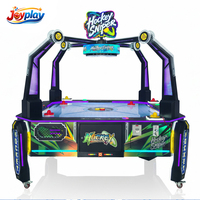 Table de hockey sur air d'intérieur pour adultes et enfants, machine d'arcade avec marqueur électronique, jeu de combat sportif amusant pour les centres de divertissement familial (FEC)