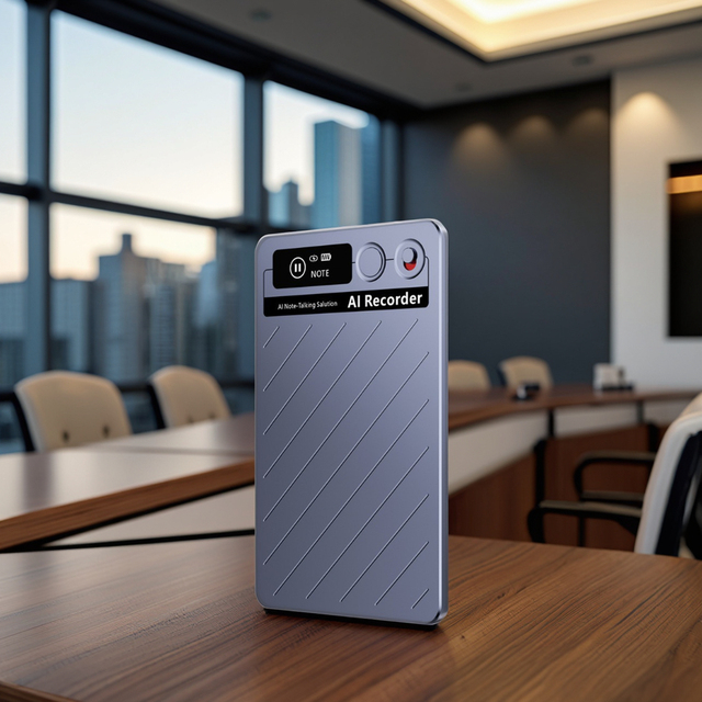 Digital Voice Recorders Voice Recorder Small Portable Office Wireless Large Capacity Voice-to-Text AI MP3/WAV Timed 64H USB 3.0
