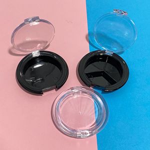 Eyeshadow Palette Plastic Portable Cosmetic Case 36.5mm For <b>Makeup</b> Sample Storage - Product Image 2