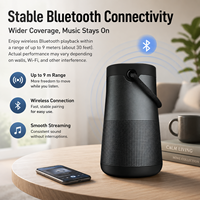 BOSES Portátil 360 °   Altavoz con Diseño de Cuerpo Sólido, Bajos Profundos y Sonido Envolvente, Altavoz Inalámbrico BT