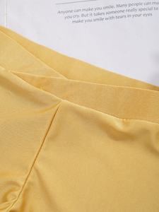 Shorts extensibles pour filles de 3 à 16 ans, pour le sport, la gymnastique, l'entraînement, la danse de rue, les vêtements de danse de salon, la compétition de danse latine - Product Image 4